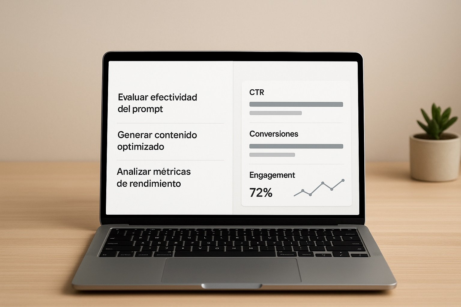 Cómo medir la efectividad de los prompts de IA en marketing de contenidos