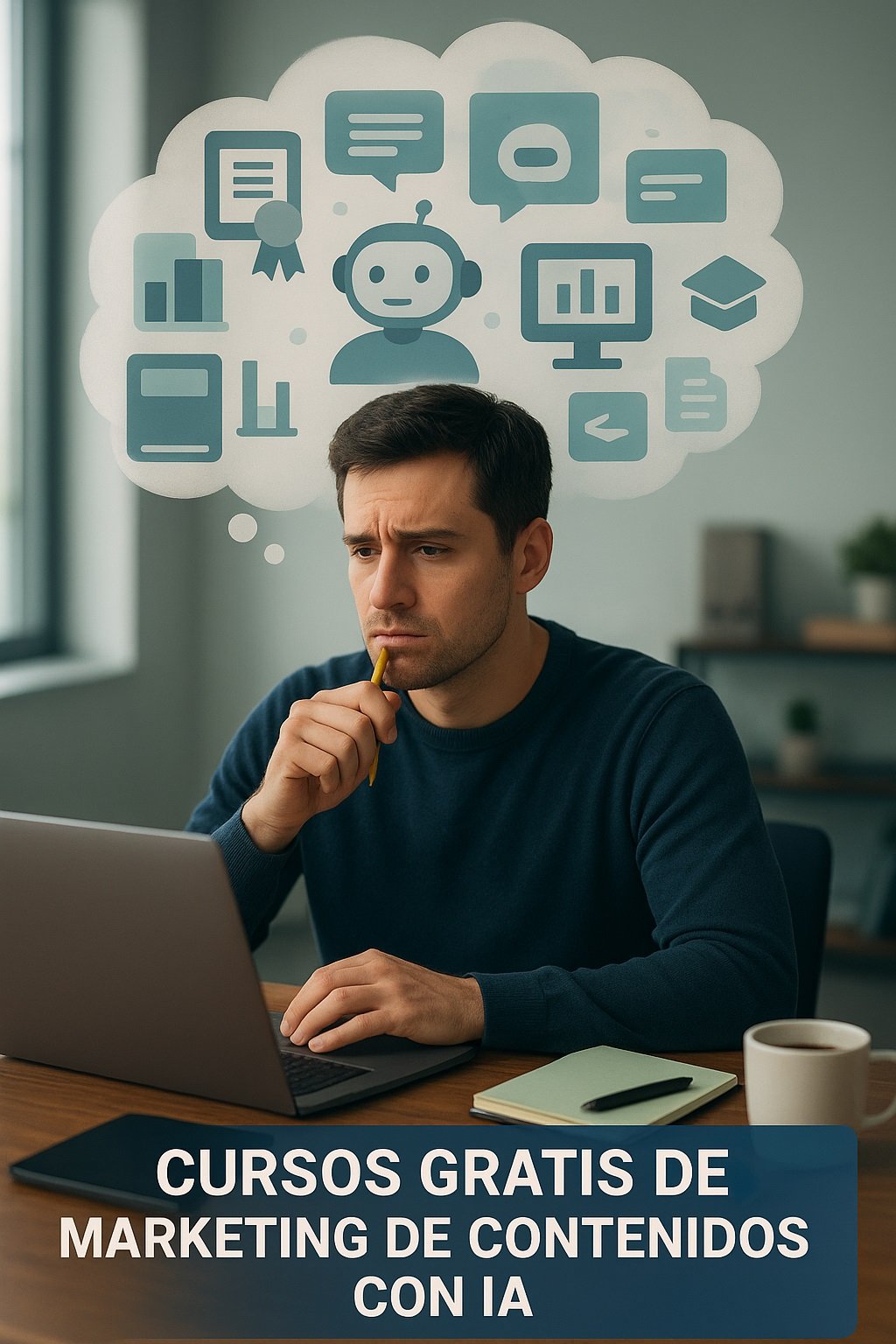 Los cinco mejores cursos gratuitos de marketing de contenidos con IA en español